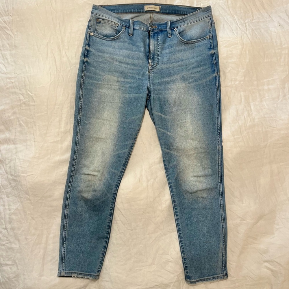Madewell 10” High-Rise Skinny Crop size 32